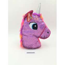 Almohadón Unicornio con Lentejuelas 36 cm "DISPONIBLE DICIEMBRE"