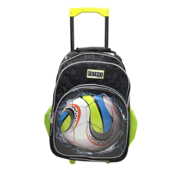 Mochila Futbol 45 cm con Carrito