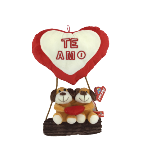 Animales en Tronco con Corazon