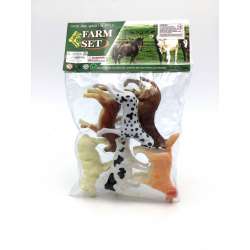 Animales Granja x 6 Bolsa pvc