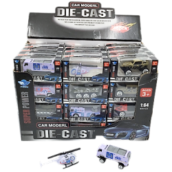 Auto Coleccion Metal Multicolor (Caja x 24)