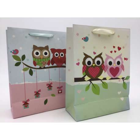 Bolsa Pareja de Buhos 31*42*12