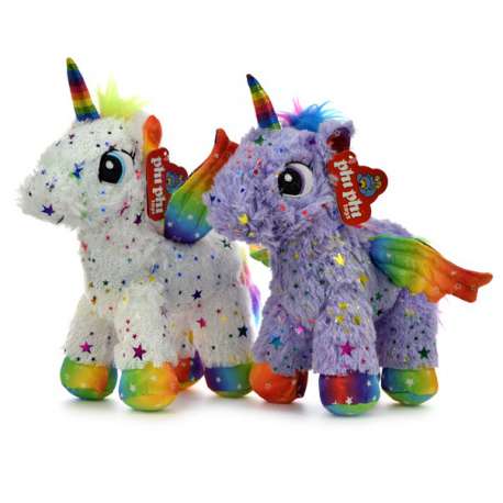 Unicornio con estrellas 40 cm