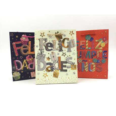 Bolsa Cumpleaños 20x32x10