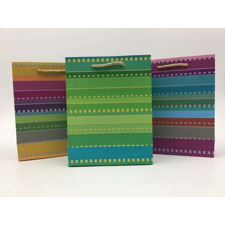 Bolsa Rayada 32x42x12