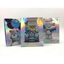 Bolsa Rayada 20x32x10