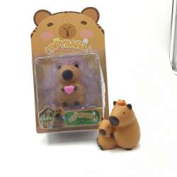 Juguete Capibara 10 cm en Caja con Visor