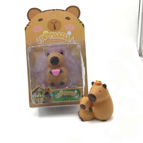 Juguete Capibara 10 cm en Caja con Visor