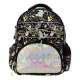 Mochila Black Mariposas 40 cm