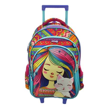 Mochila Mandala Girl 45 cm con carro