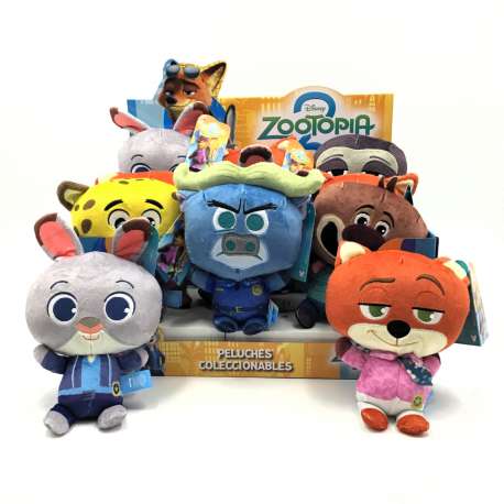 Zootopia Peluches Surtidos 20 cm (Caja x 12)