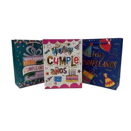 Bolsa 18*23*8 Cumpleaños