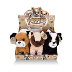 Animales Perros 20 cm en Caja Exhibidora x 6